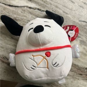 White Valentines Limited Editon Snoopy Squishmallow